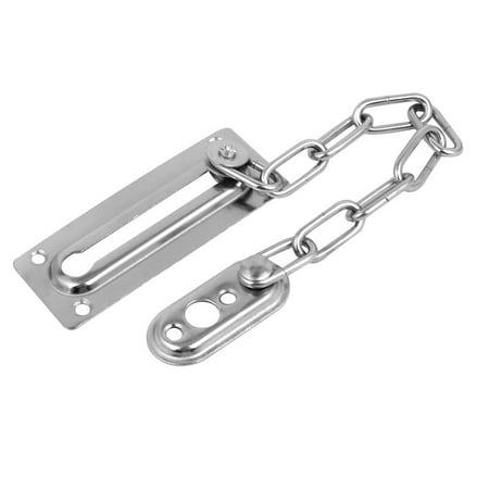 door chain lock anti theft 36cm length stainless steel security slide bolt door chain lock silver tone door chain lock anti theft 36cm length stainless steel security slide bolt door chain lock silver tone